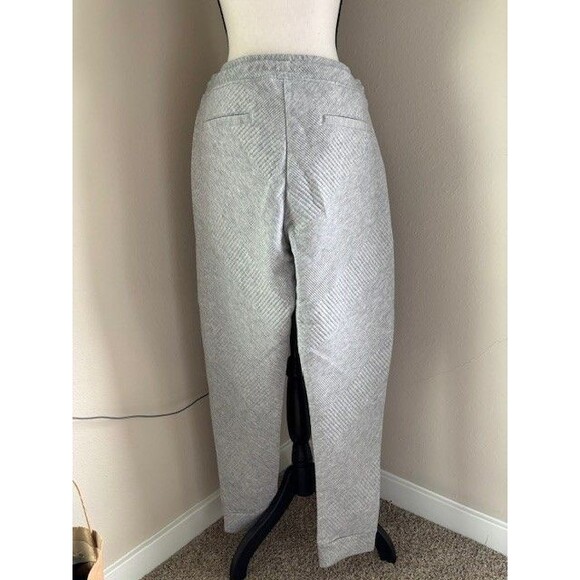 Crudam by David Critzman Textured Gray Joggers with zip pockets and tie waist M - Picture 3 of 6